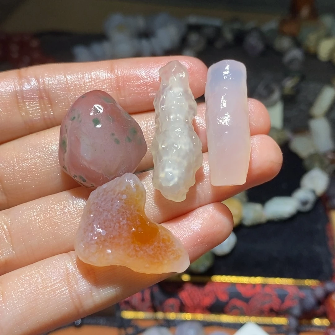 玛瑙/玉髓未镶嵌珠宝半成品
