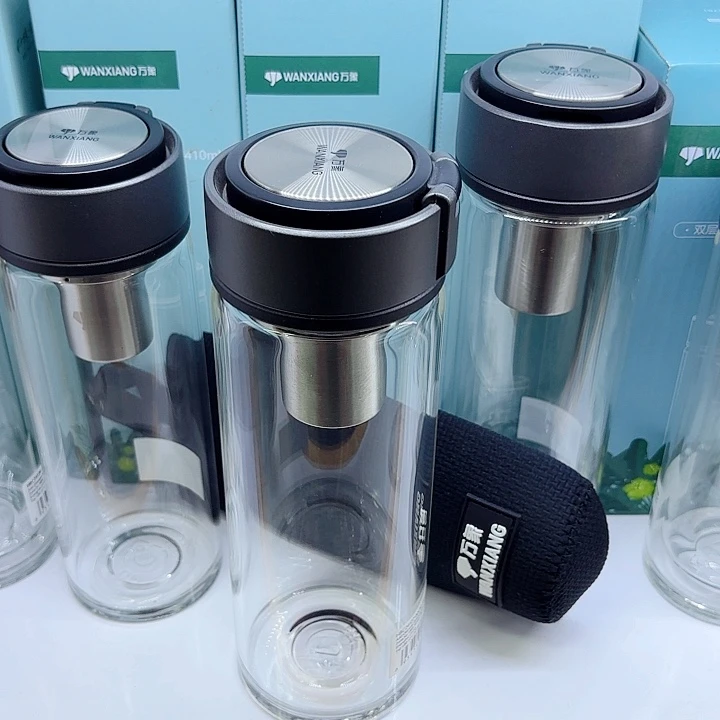 万象品牌单层玻璃杯U262R-660M L杯套