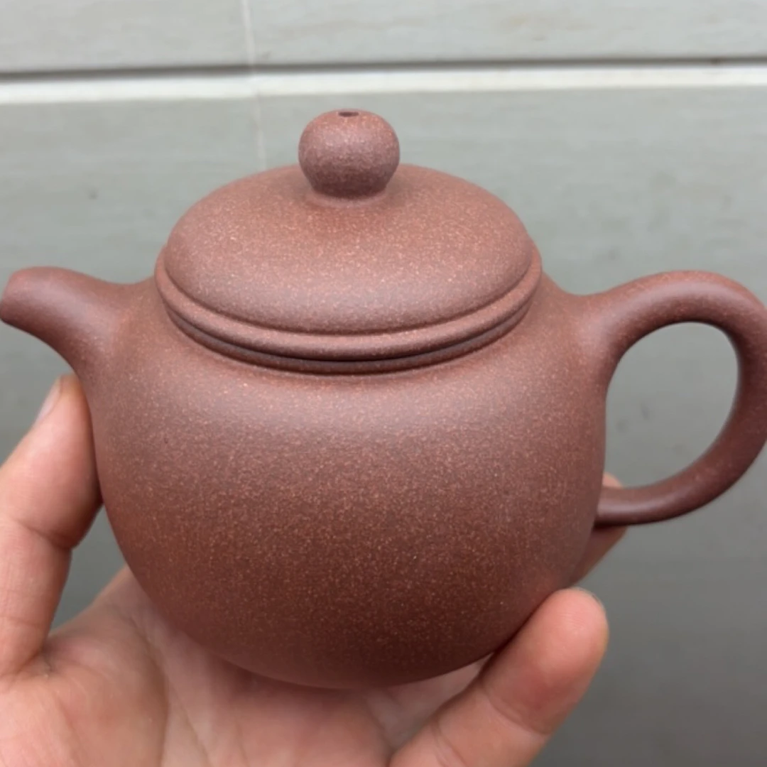 紫泥匏尊230左右瑕疵不挑