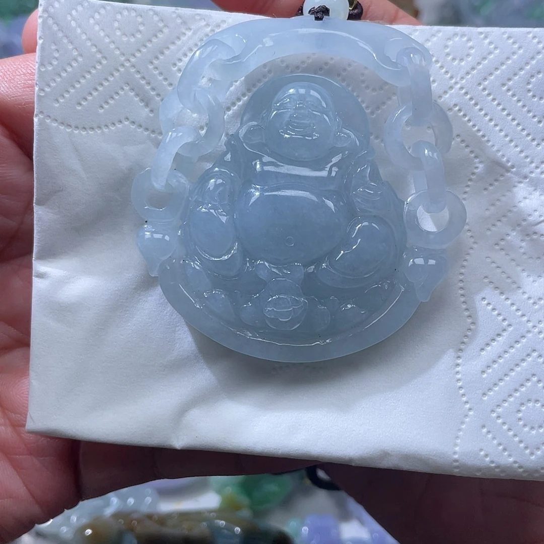 颈饰未镶嵌翡翠翡玉缘翡