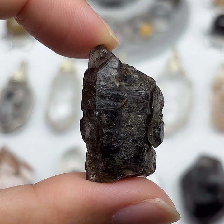 颈饰水晶未镶嵌黑武士闪灵钻31mm+