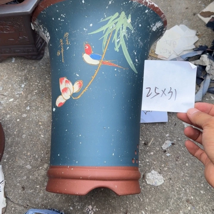 紫砂花盆特价秒杀