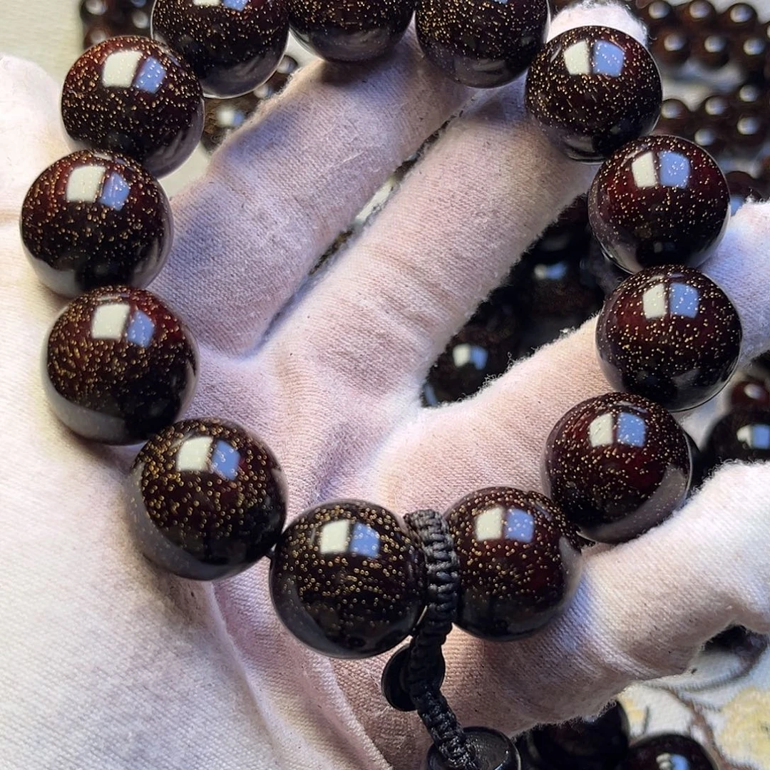 檀香紫檀（小叶紫檀）1.8 13颗爆星