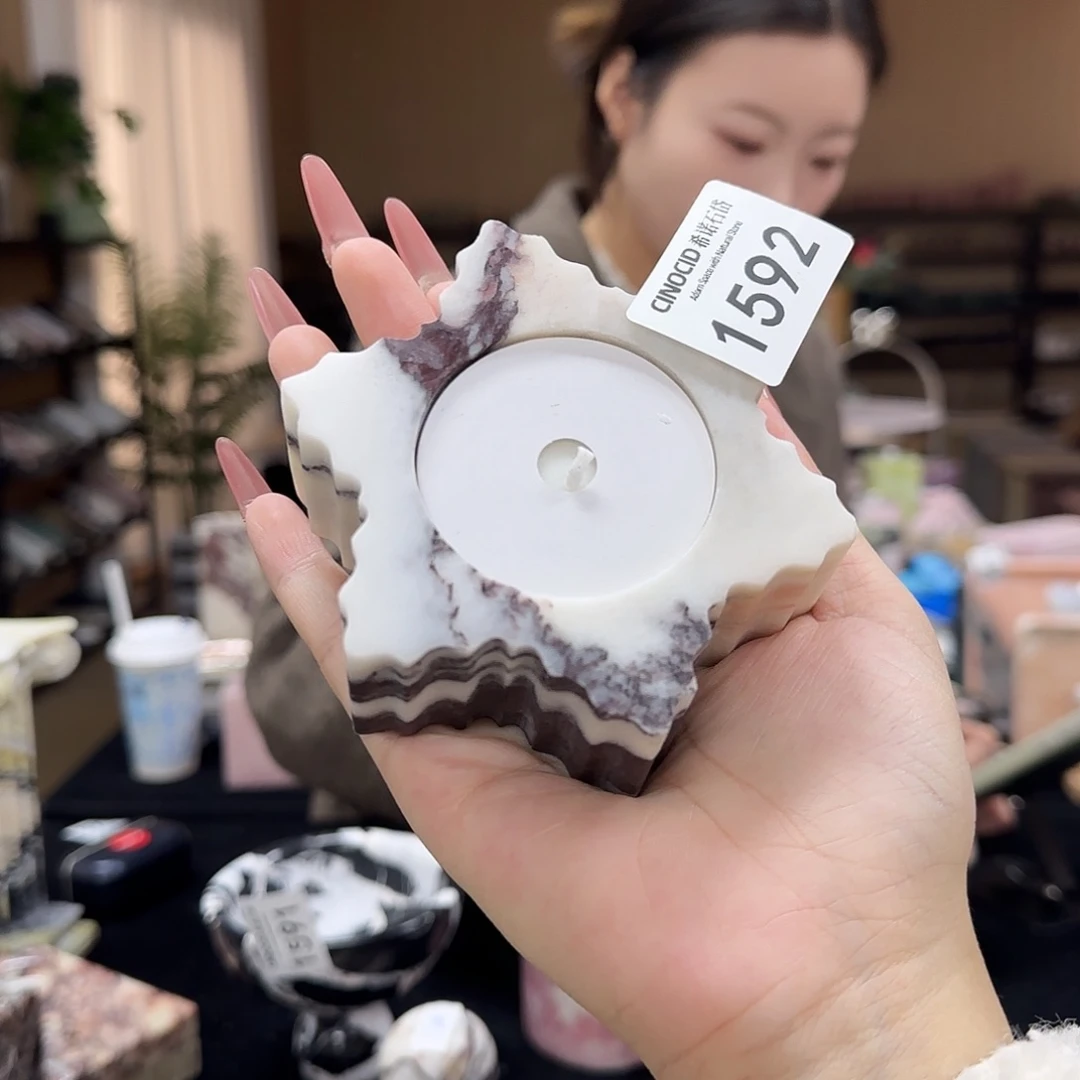 宝紫雪花烛台福利1592