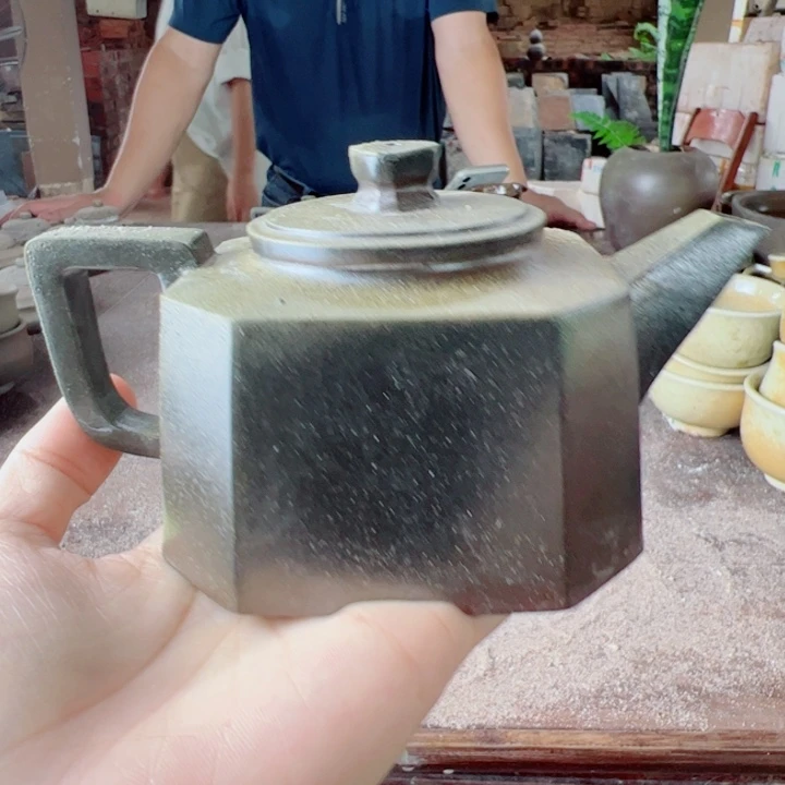 坭兴陶贵台龙窑柴烧茶器A246