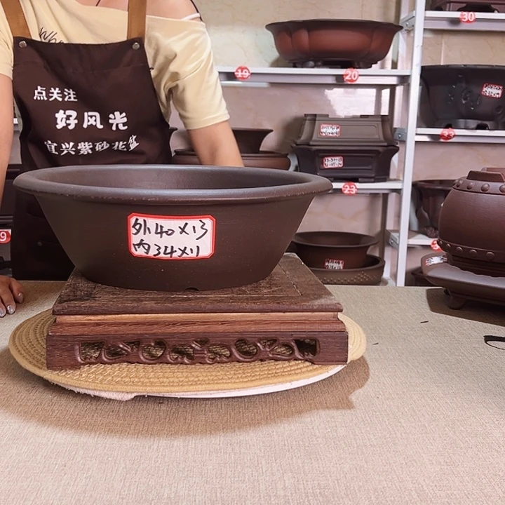 紫砂花盆紫砂花盆