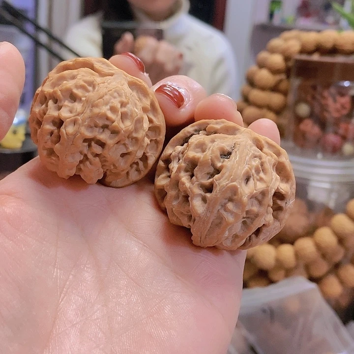 【闪购商品】文玩核桃把件41.5苹果