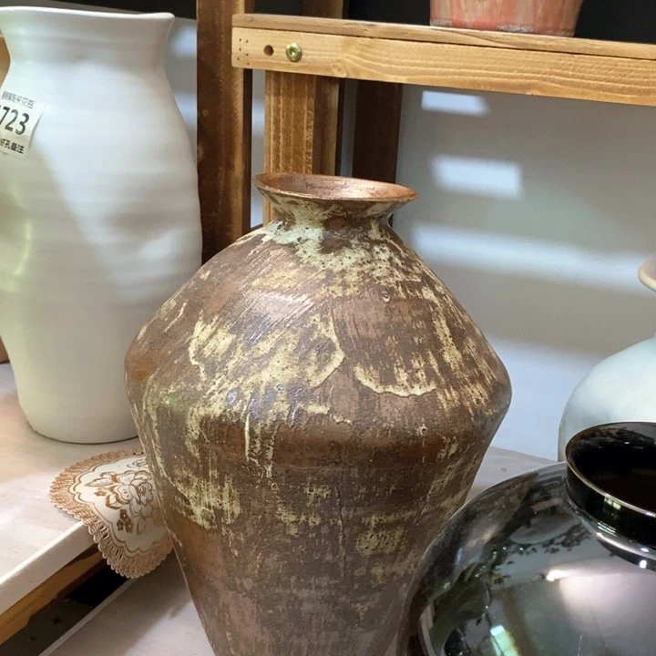 瓶高31。 5。景德镇陶瓷
