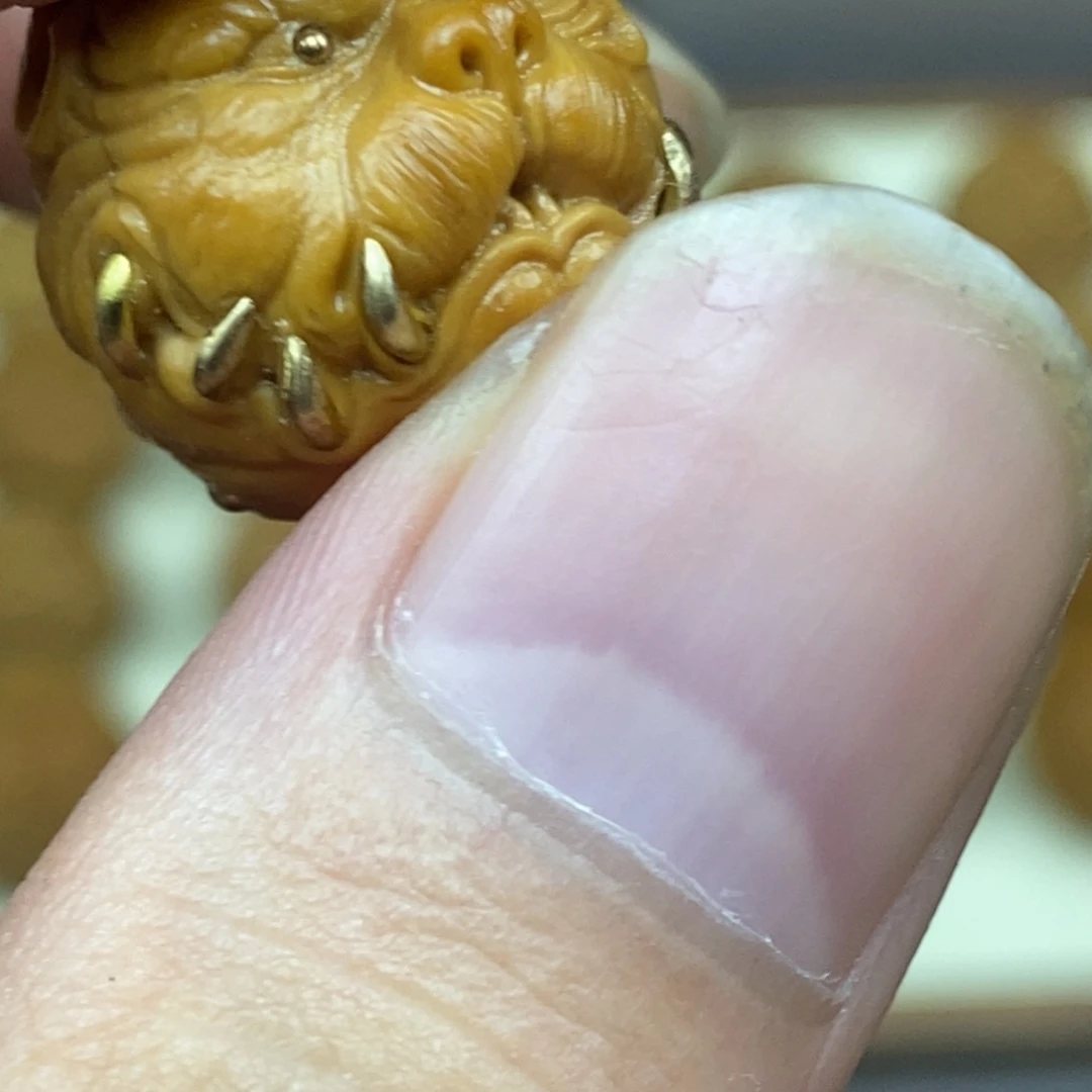吊坠猴头核桃重工老版狗王