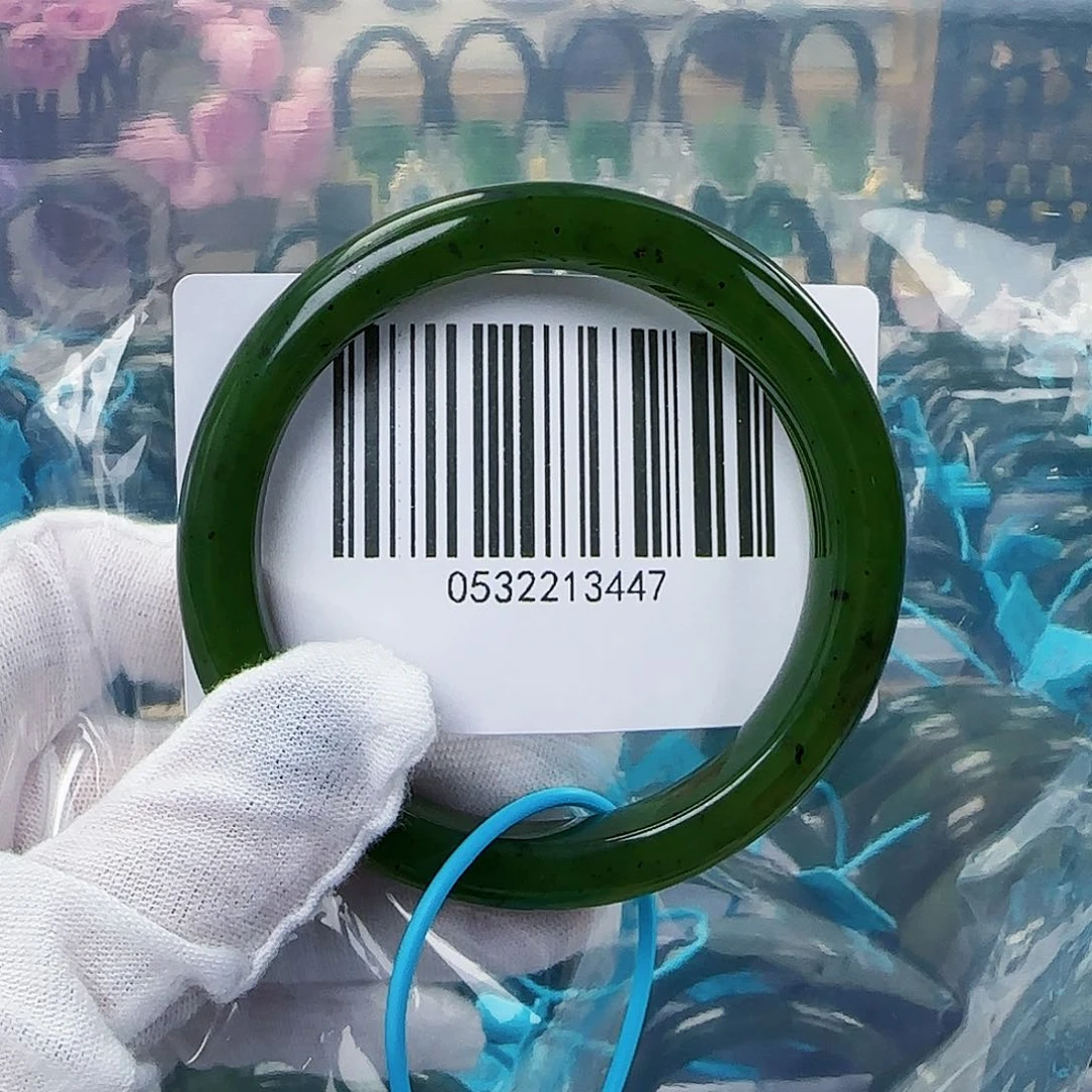 和田玉（碧玉）手镯未镶嵌59