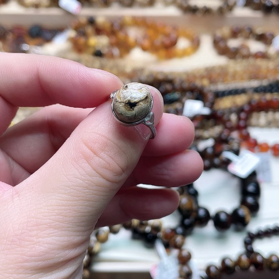 琥珀裸石未镶嵌锦*大