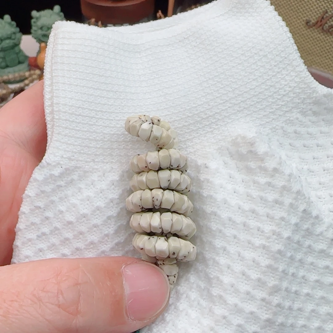 手串星月菩提大留白精工燃烧机大肠6mm