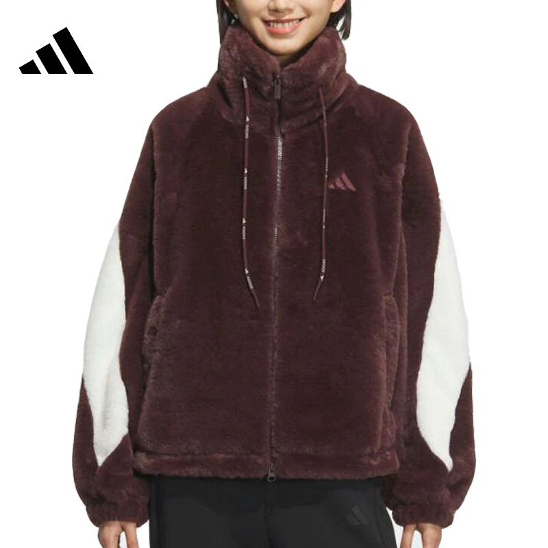 adidas阿迪达斯女子MS WARM JKT2运动休闲外套KC0078