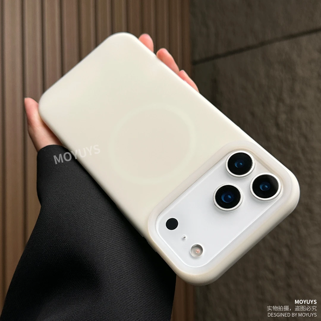 适用iPhone苹果17手机壳17air磁吸16防摔15液态硅胶promax高级感