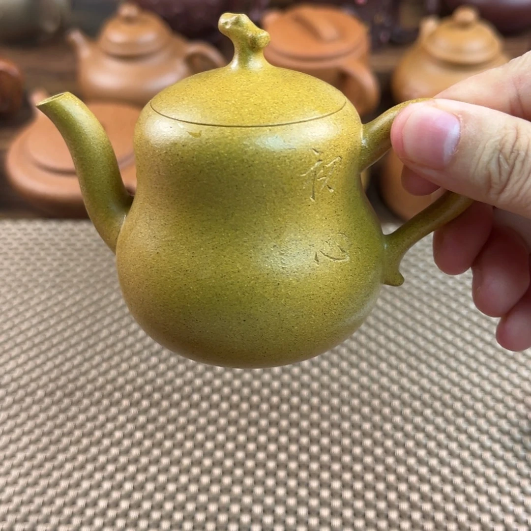 茶壶紫砂手工制作工艺精湛120cc