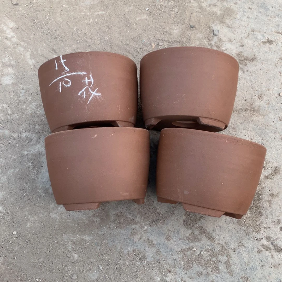 紫砂宜兴紫砂花盆，现货发