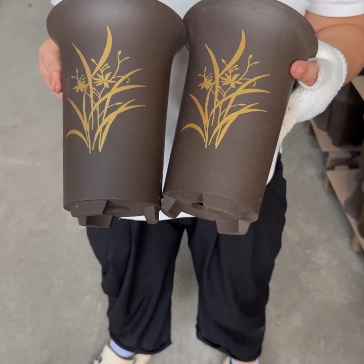 紫砂花盆紫砂花盆破损补发