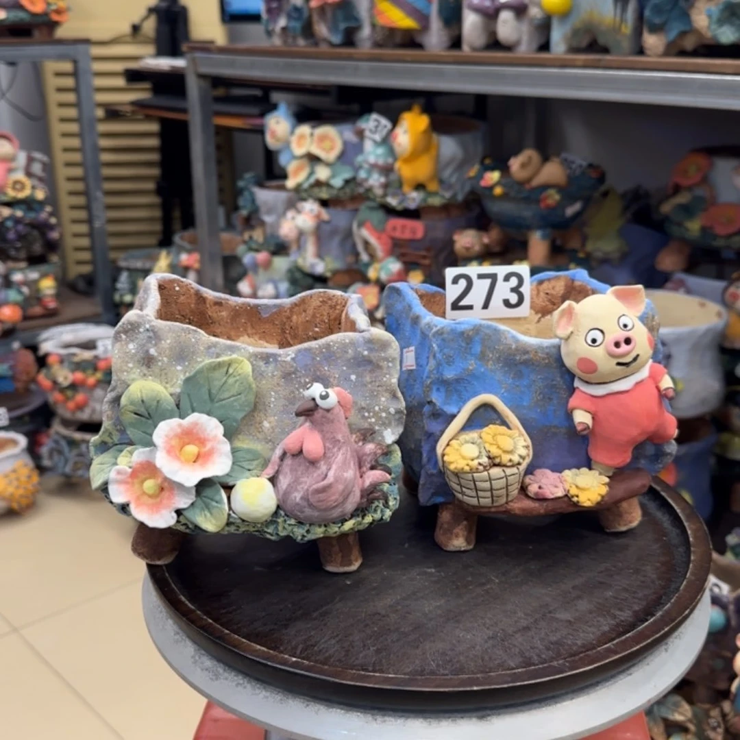 【闪购商品】陶瓷粗陶手捏