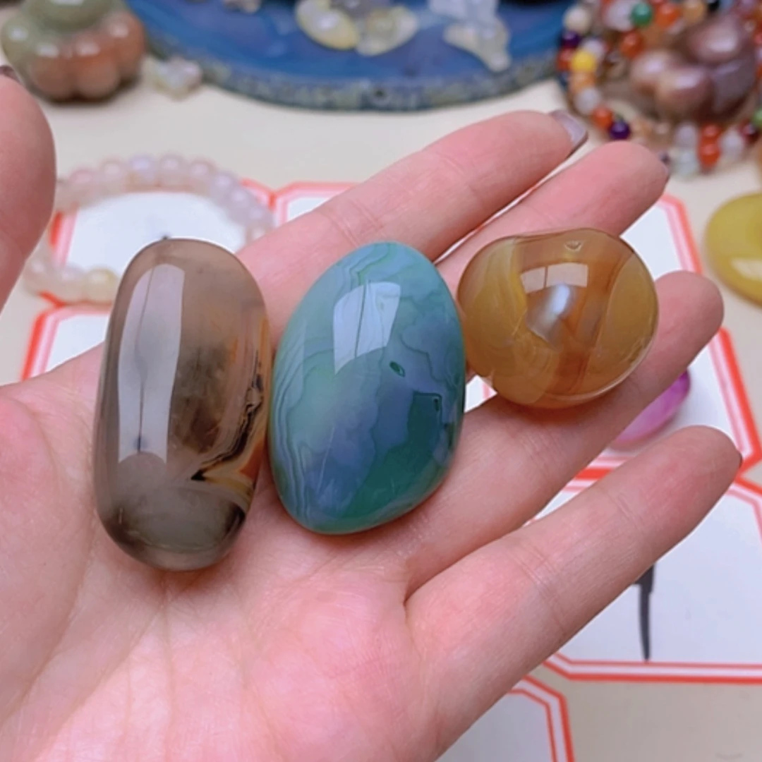 【闪购商品】未镶嵌玛瑙/玉髓珠宝半成品陇*