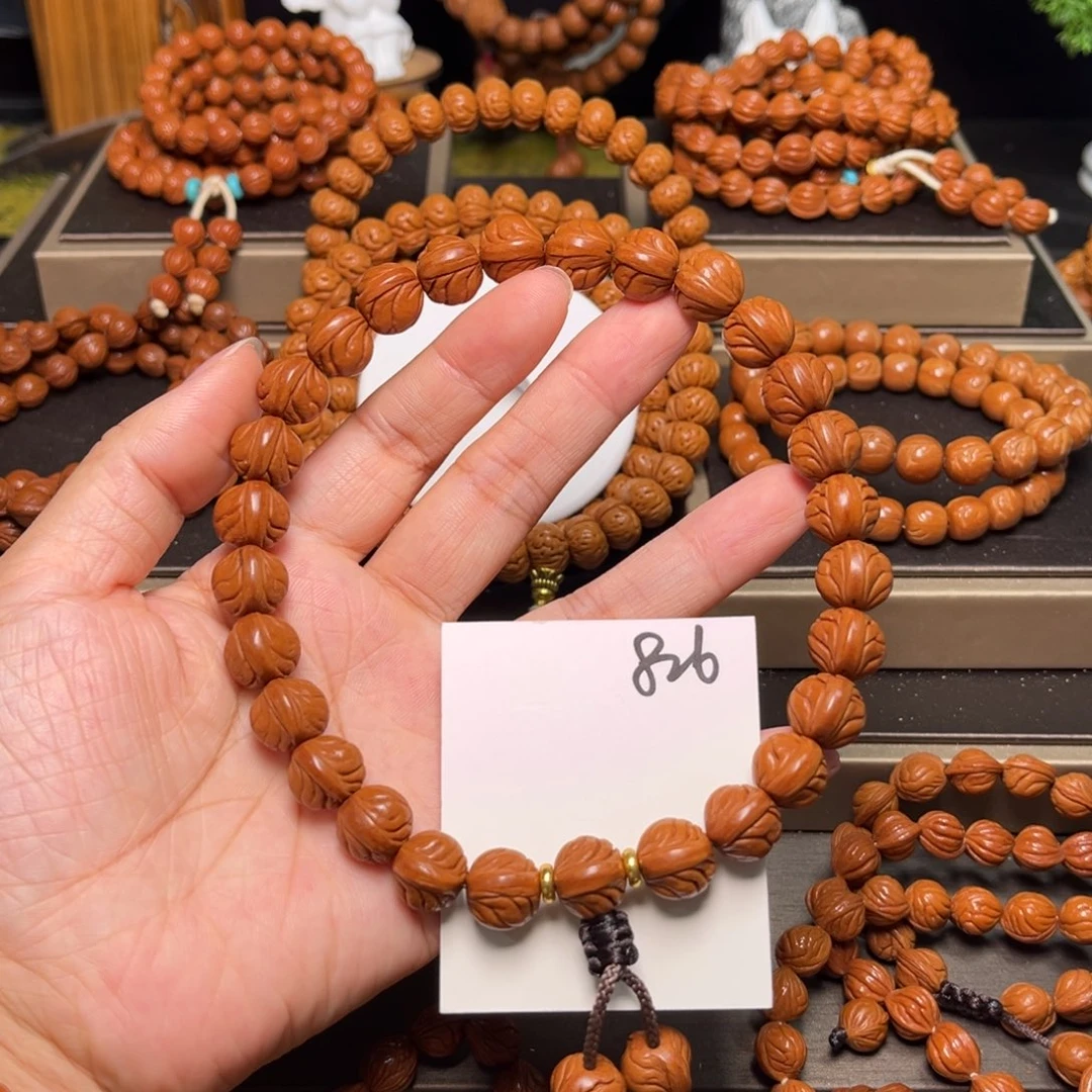 桃核手串玉龙脊12精品手持