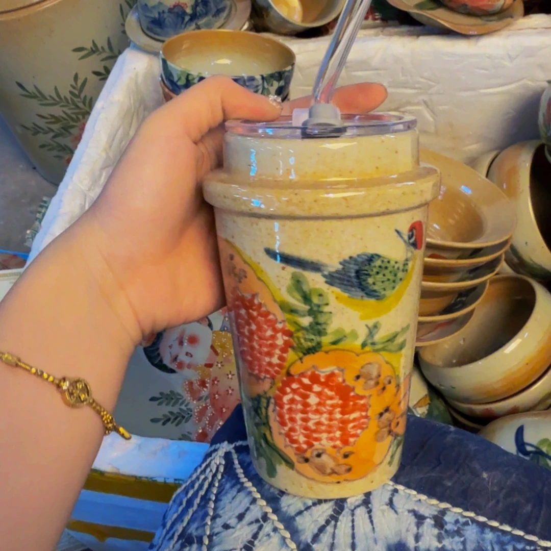 瓷片景德镇陶瓷手工手绘