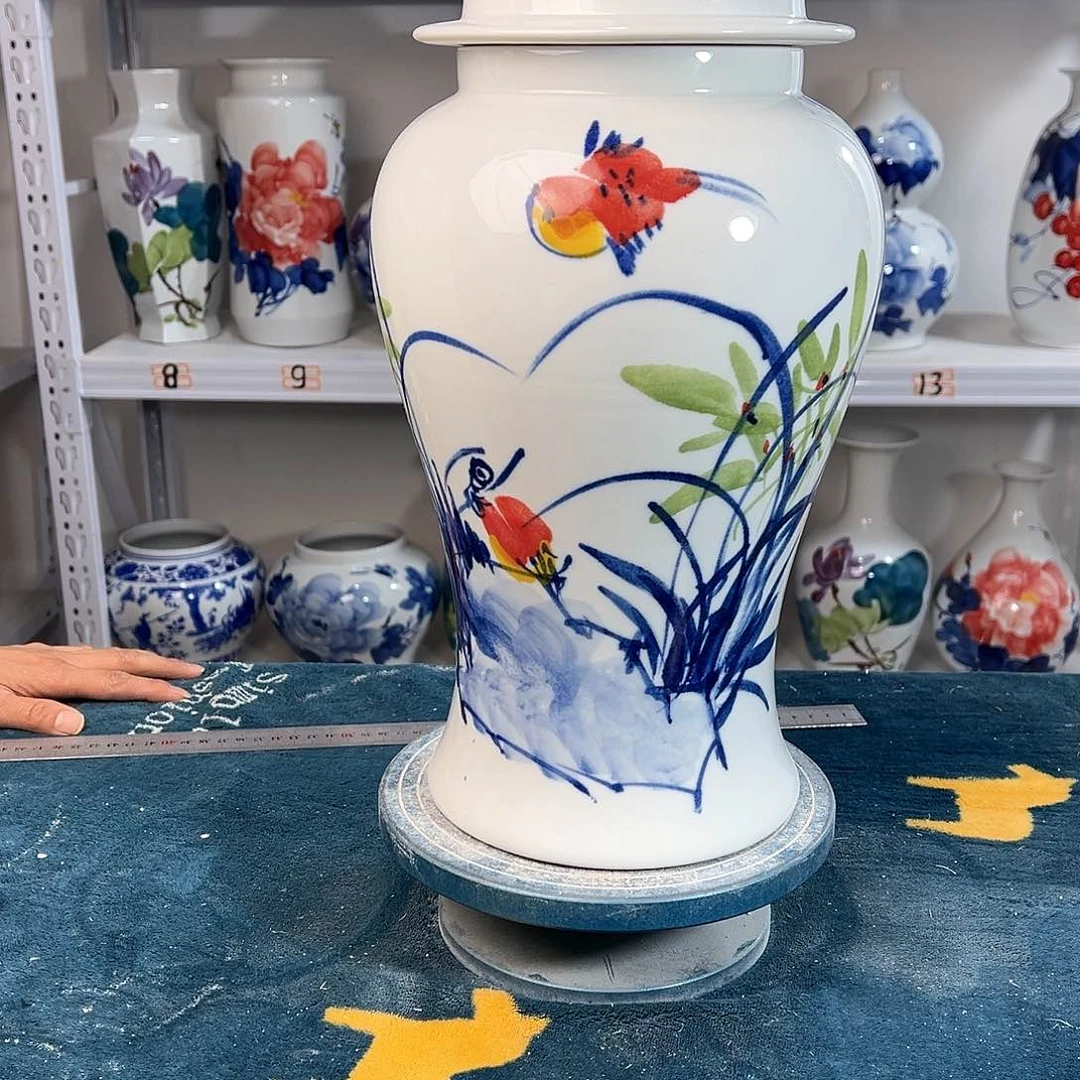 摆件景德镇陶瓷将玉