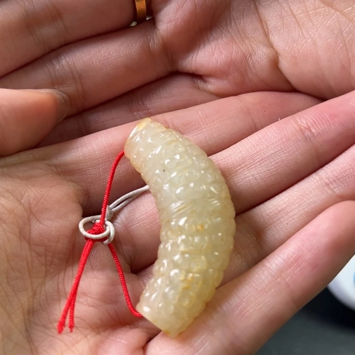 和田玉挂件未镶嵌千****9