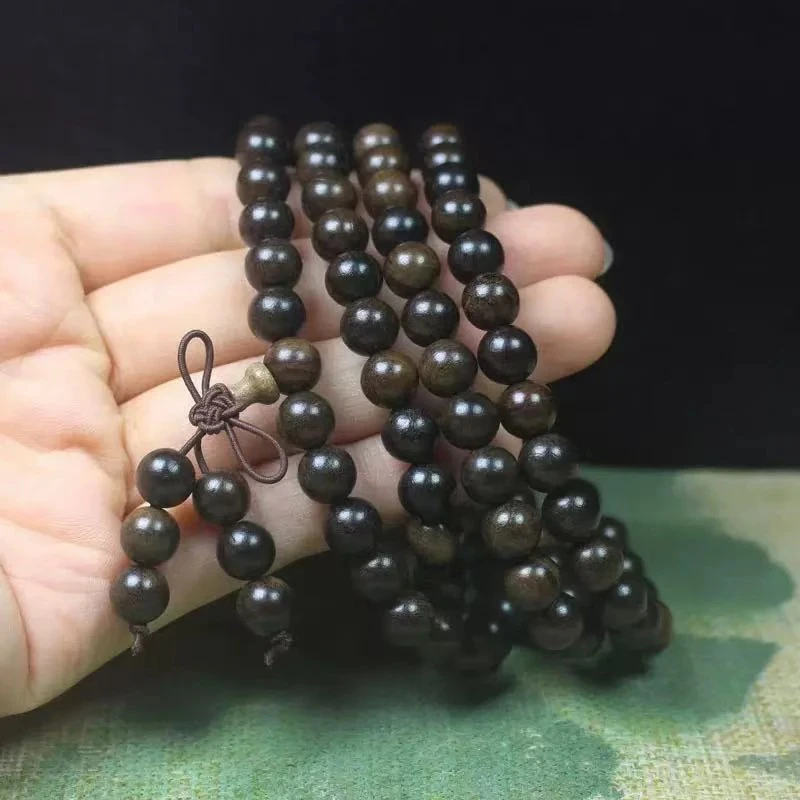 增香沉香木P20 精品多圈手串