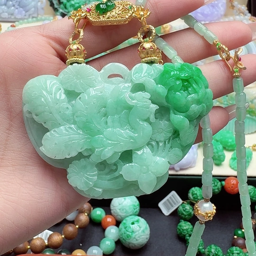 颈饰未镶嵌翡翠翡翠吊坠