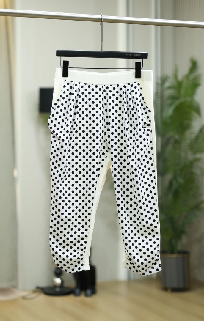 YNS夏季女款休闲七分裤7361