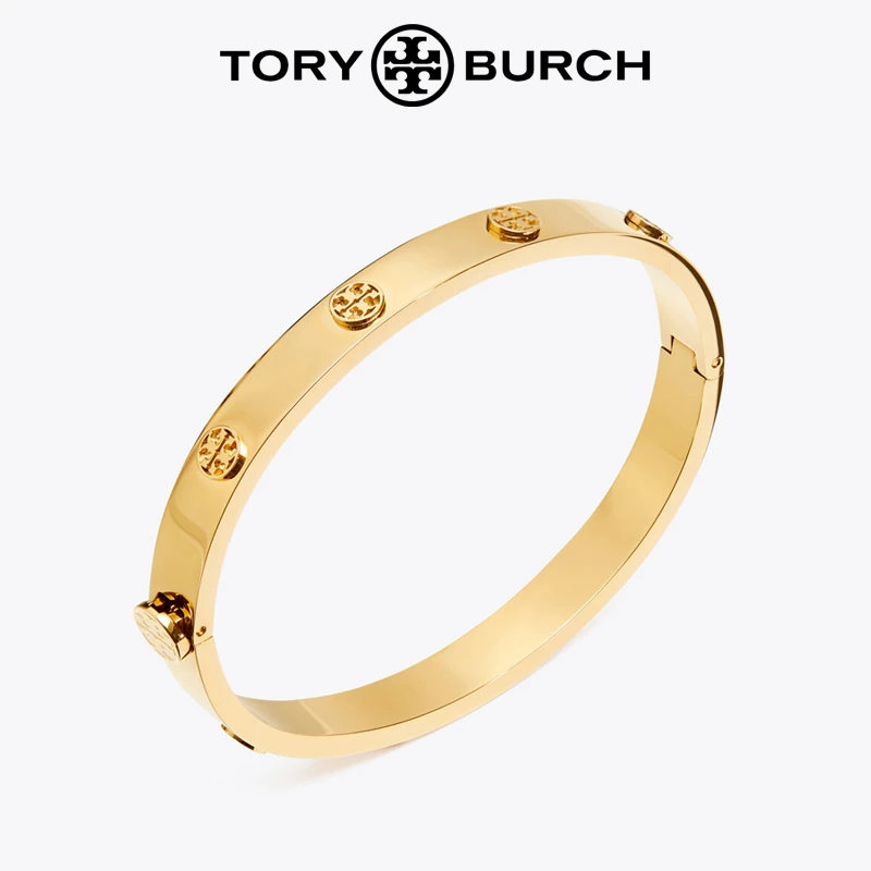 TORY BURCH/汤丽柏琦Miller 螺柱铰链手镯简约时尚 78420