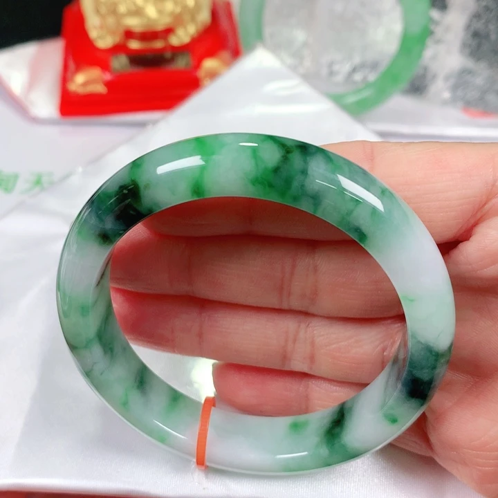 未镶嵌手镯翡翠   编号F1309 正圈55
