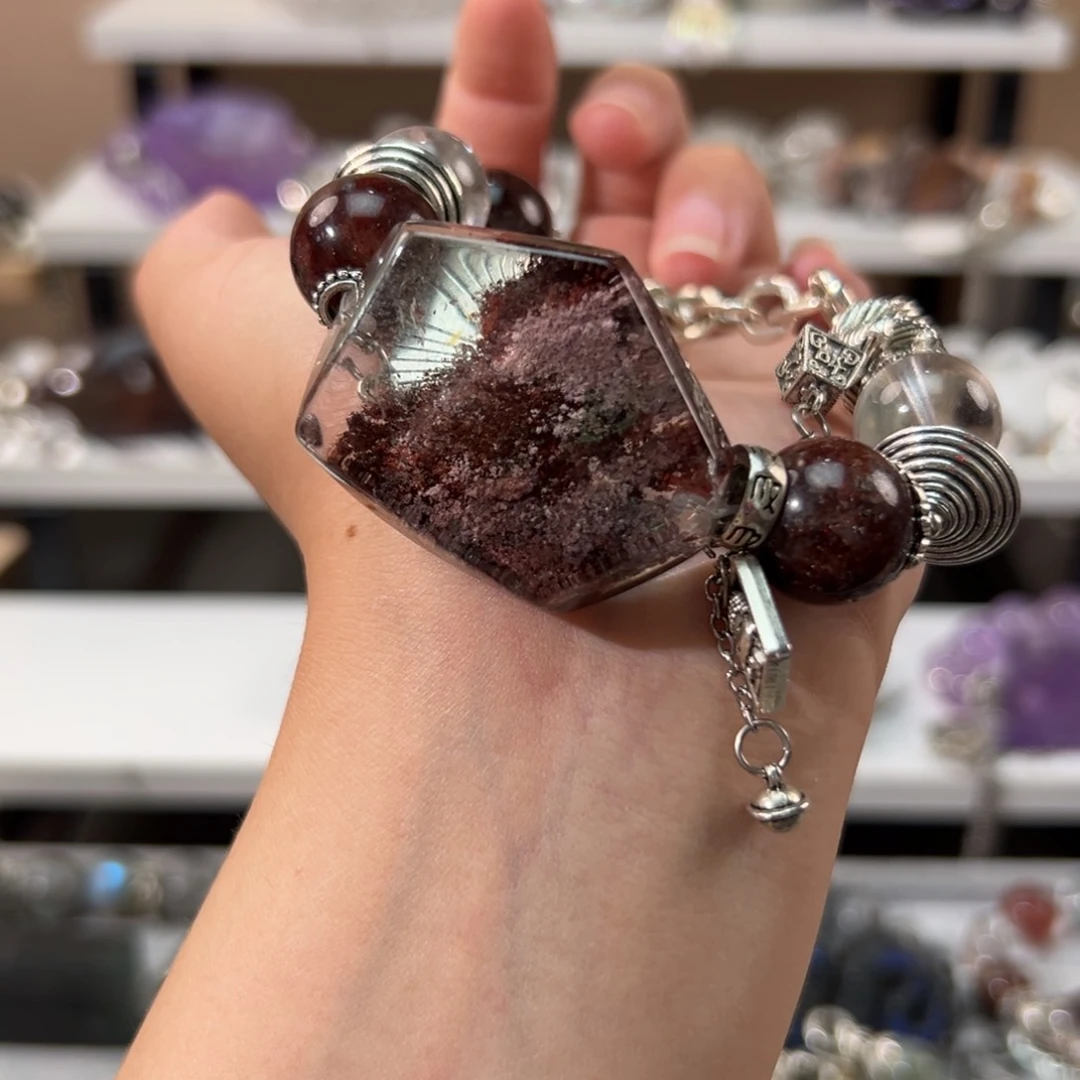 水晶手链合金貌***~手串