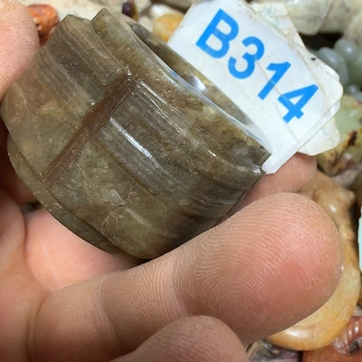 和田玉笔搁未镶嵌