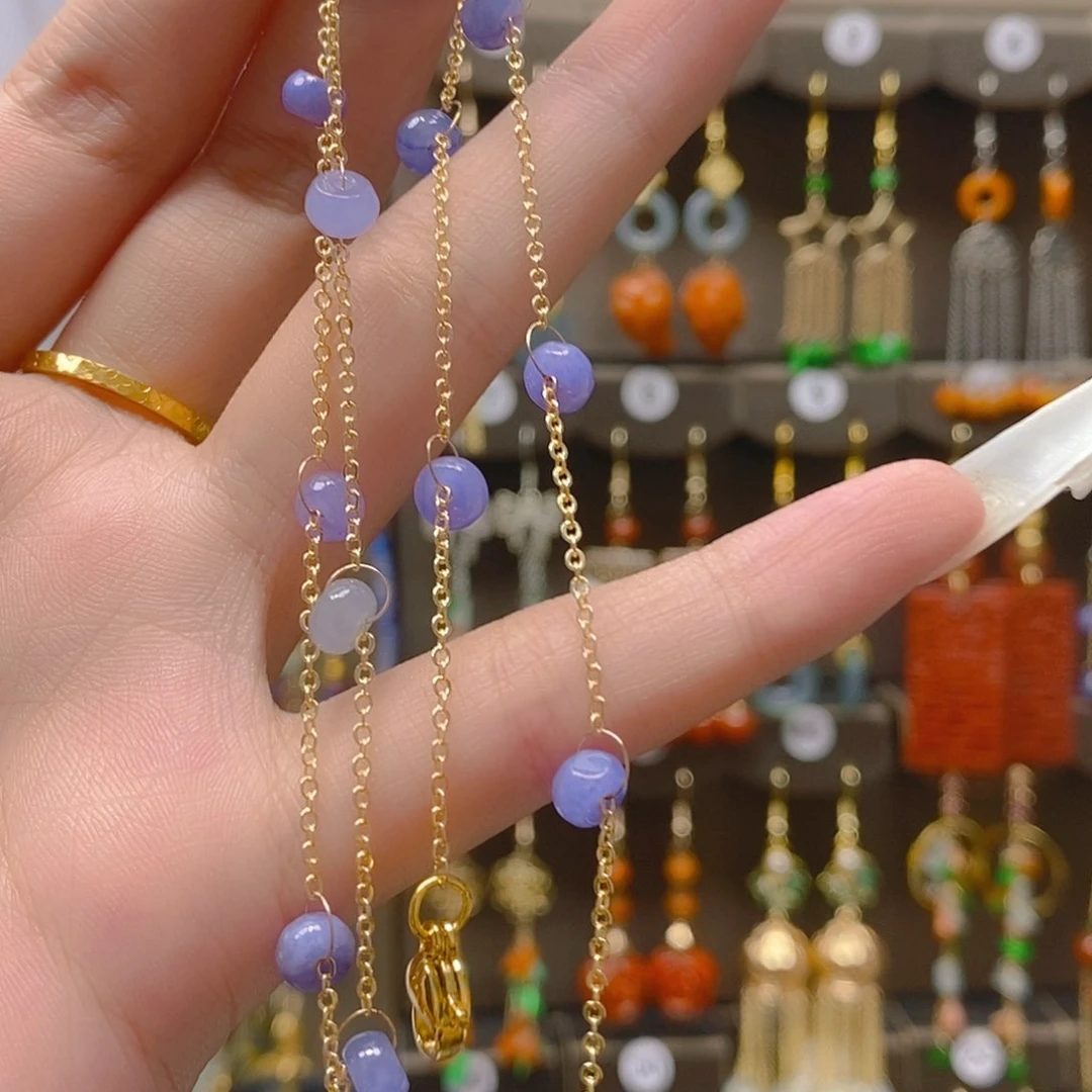 合金翡翠耳饰翡翠