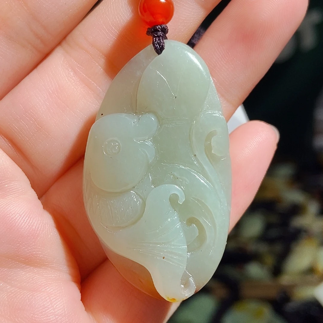 颈饰未镶嵌和田玉