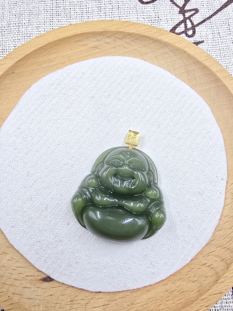 （一哥专属）YWF-3022和田玉吊坠约30*30*9多样性发其一
