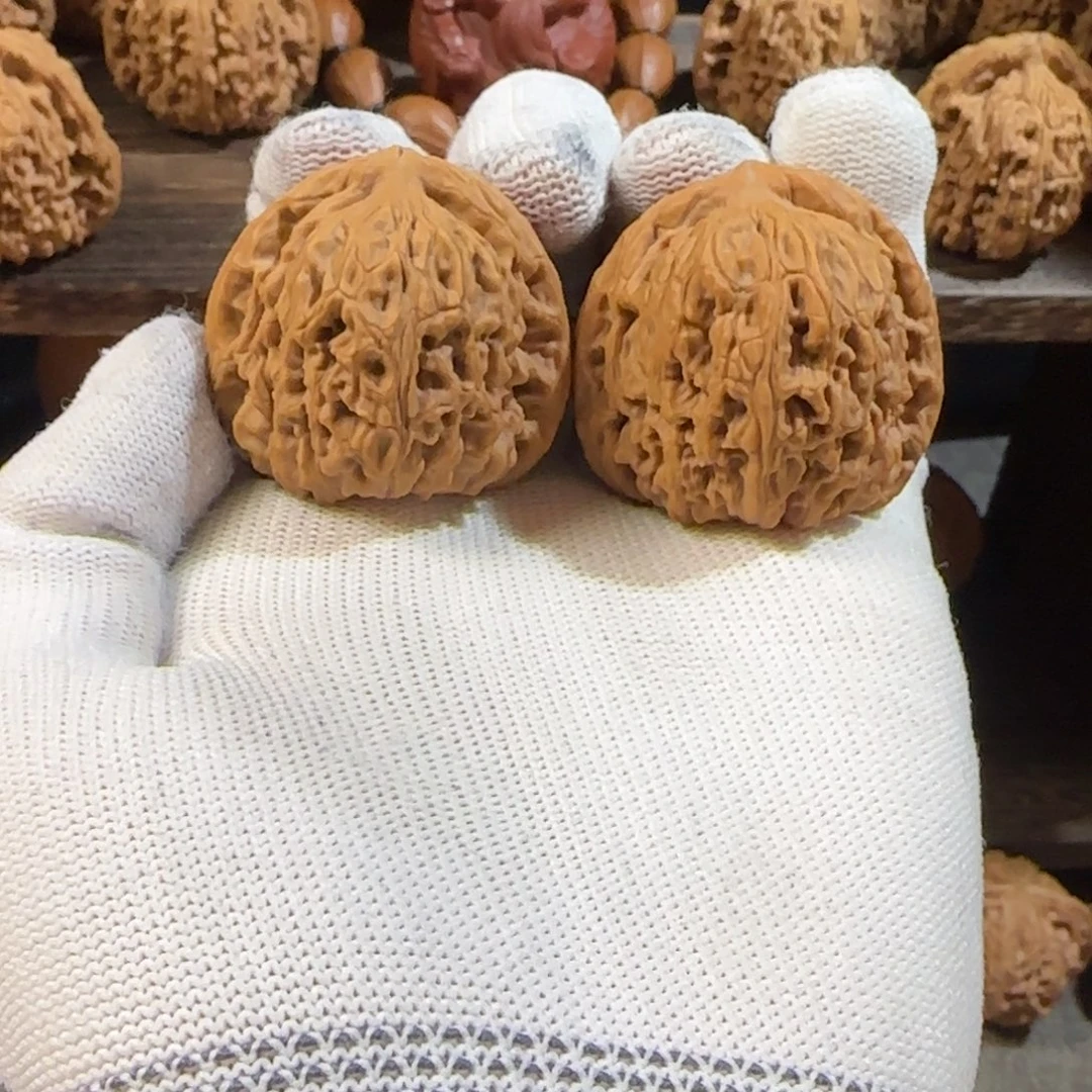 _***-把件文玩核桃南将石38尺色差福利