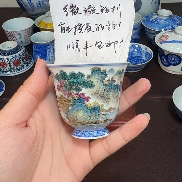 杯现代景德镇陶瓷杯