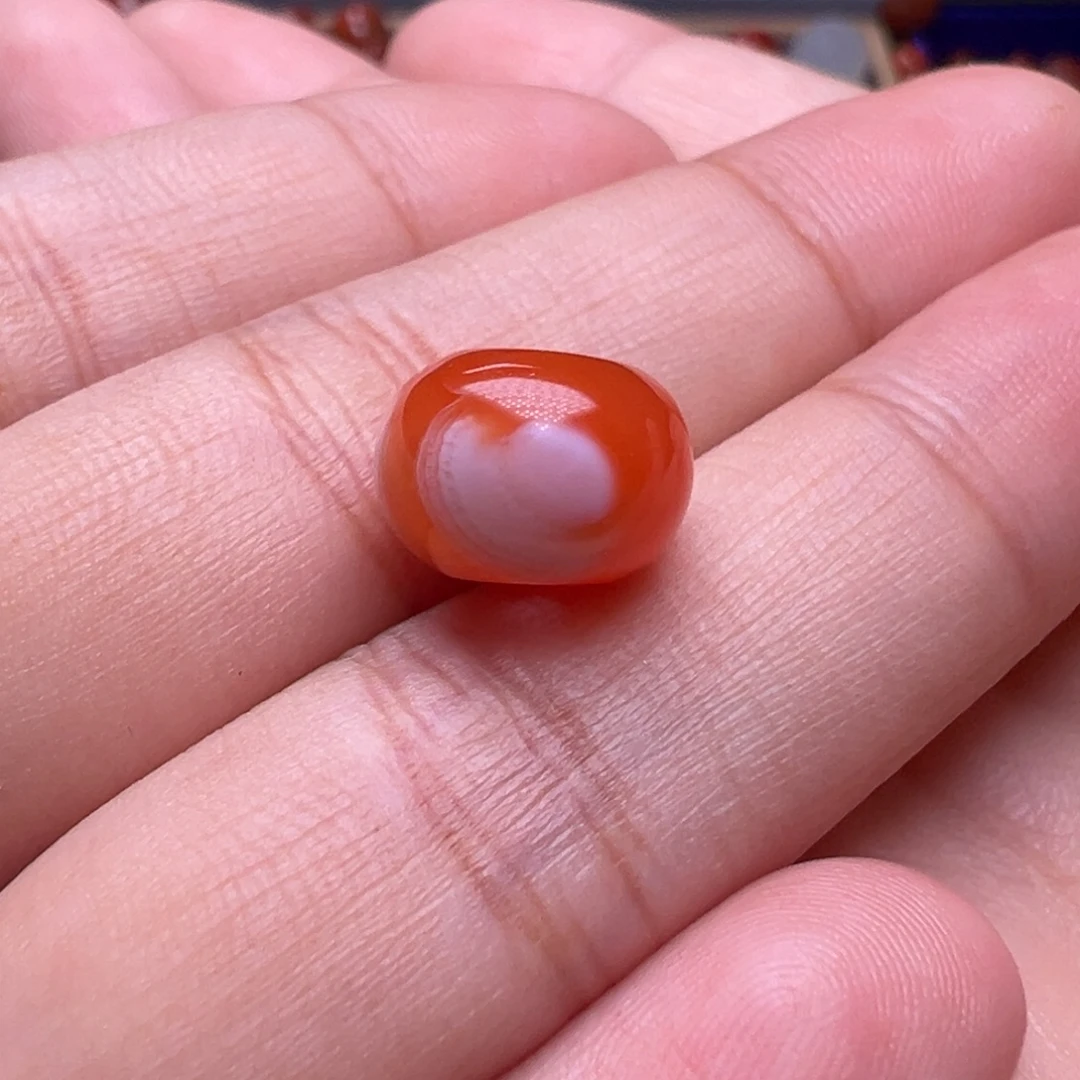 南红玛瑙未镶嵌珠宝奇石特色扣子12.1