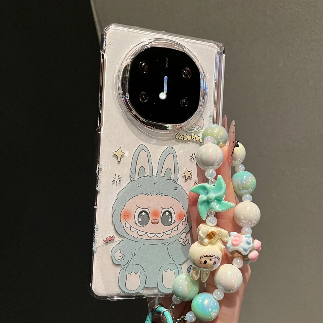 可爱小怪兽适用华为MateX6典藏版折叠屏手机壳MateX5磁吸中轴X3