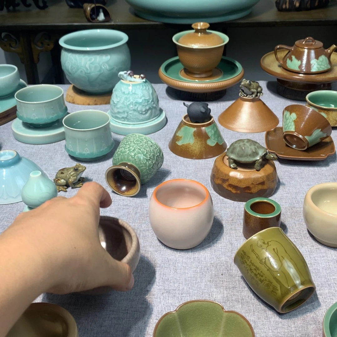 耀*龙泉青瓷手工制作