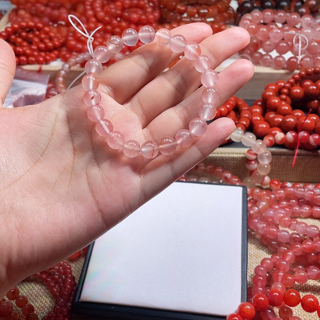 川***息手链未镶嵌南红玛瑙