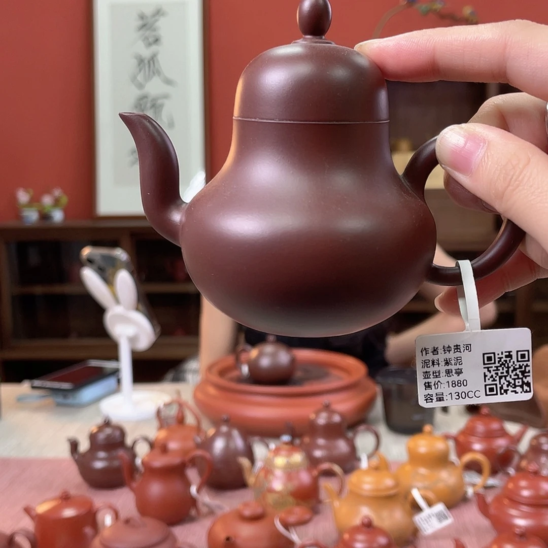 A***经泥塑全手工潮州手拉壶