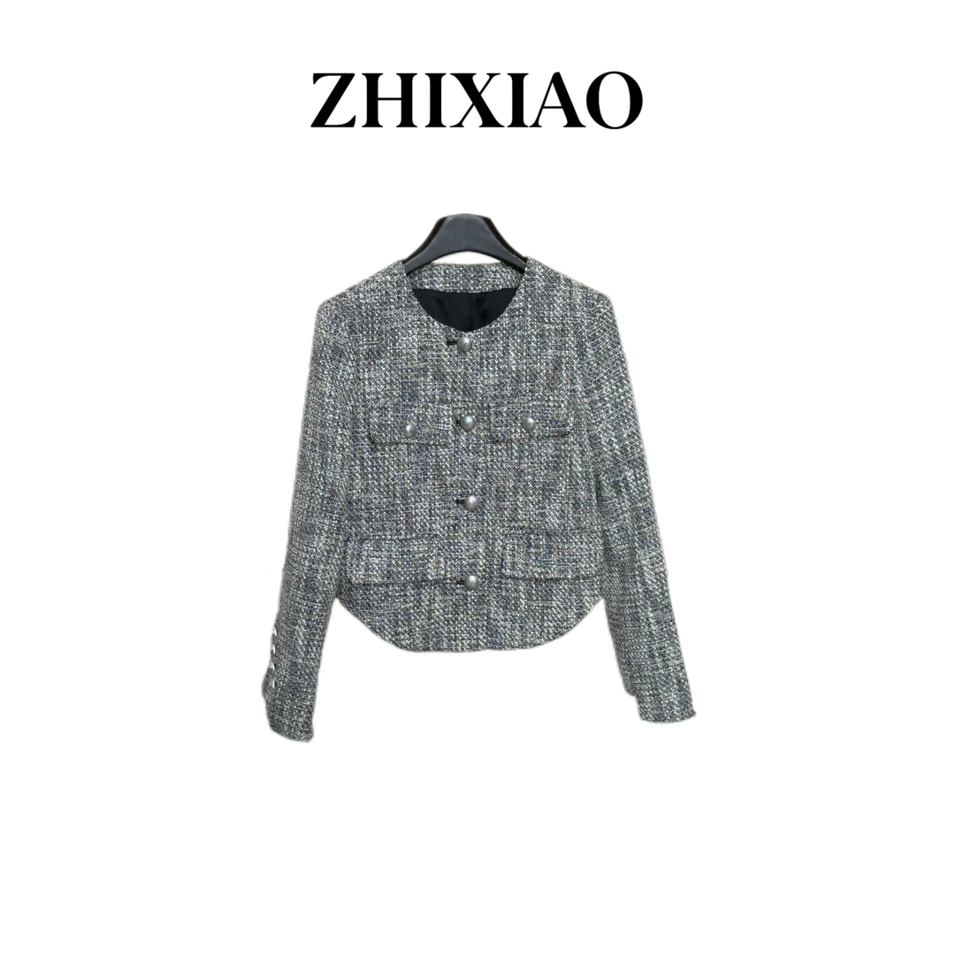 【ZHIXIAO】秋冬新款：小香风外套7622