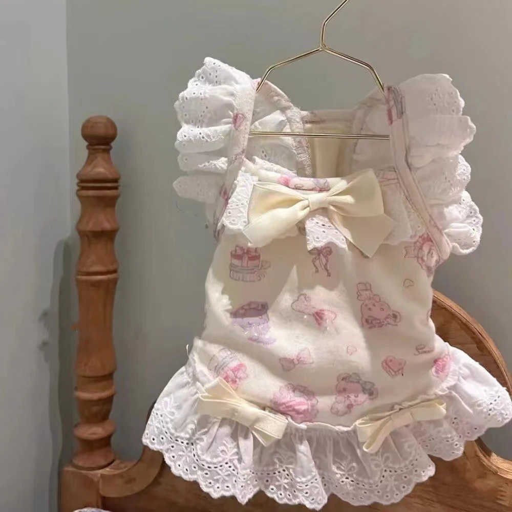 狗衣服 宠物衣服泰迪小狗狗裙子贵宾比熊小型幼犬猫咪公主裙裙