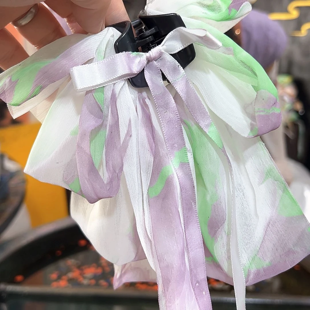 574抓夹手作鸢尾花