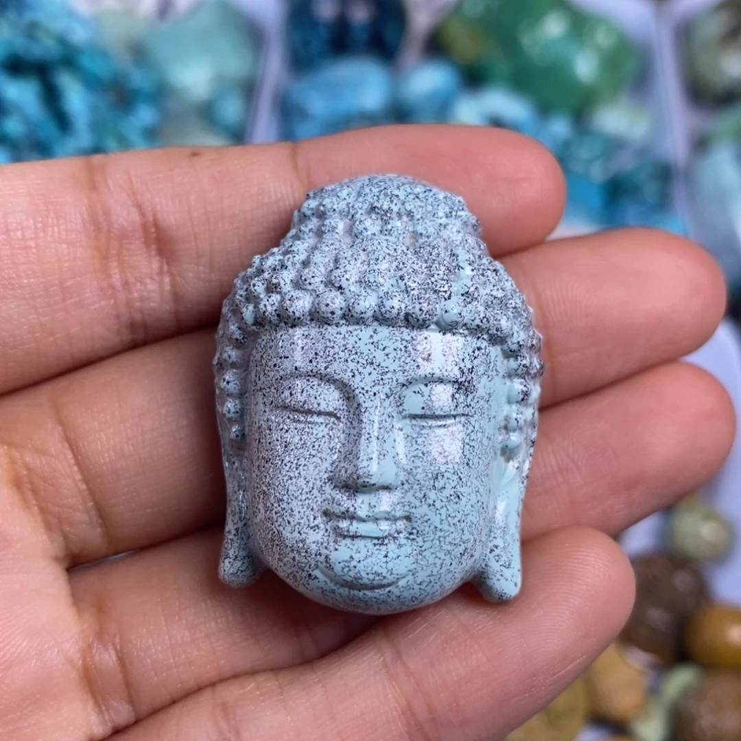 绿松石未镶嵌颈饰