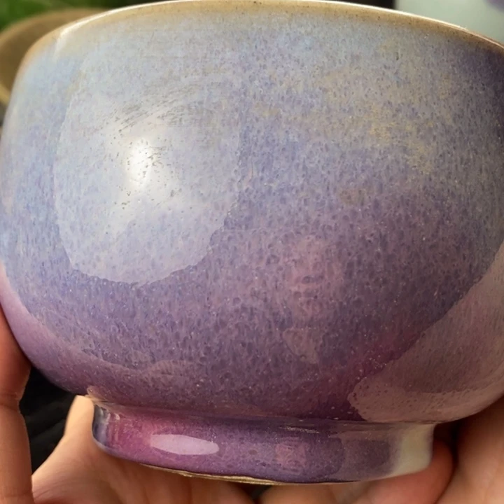 炉甜*钧台窑窑变罗汉碗