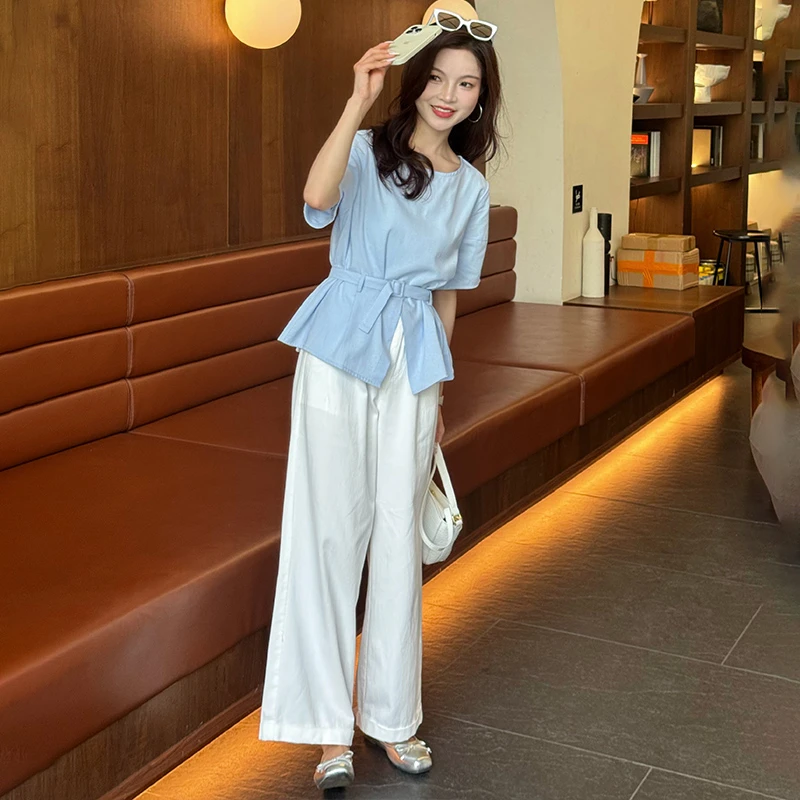 巨好看的时尚套装女2025夏季新款气质时髦洋气好看搭配通勤两件套